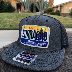 Gray/Black Otto SnapBack with Jalisco, Mexico License Plate